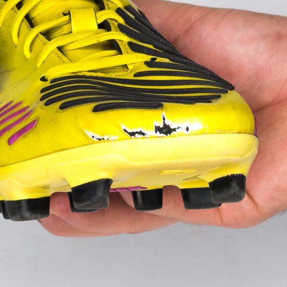 Adidas Mens Youth Predator Absolion LZ TRX FG Soccer Cleats Yellow Size 6.5 | AS - Picture 7 of 7